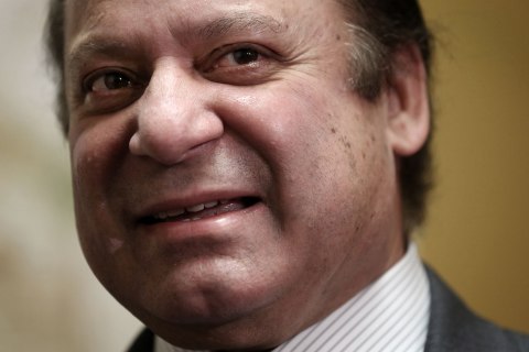 Pakistani Prime Minister Sharif Meets With Lawmakers On Capitol Hill