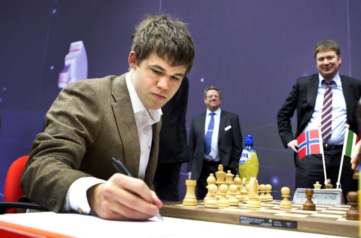 Norwegian chess player Magnus Carlsen wi