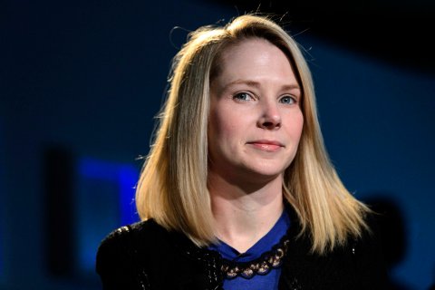 Marissa Mayer, CEO of Yahoo!, at the 43rd Annual Meeting of the World Economic Forum, in Davos, Switzerland, on Jan. 25, 2013.