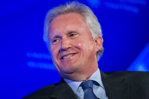 Jeffrey Immelt, chairman and CEO of General Electric speaks at the OPEC Oil Embargo +40 Summit on Energy Security at the Mellon Auditorium in downtown Washington, D.C., on Oct. 16, 2013.